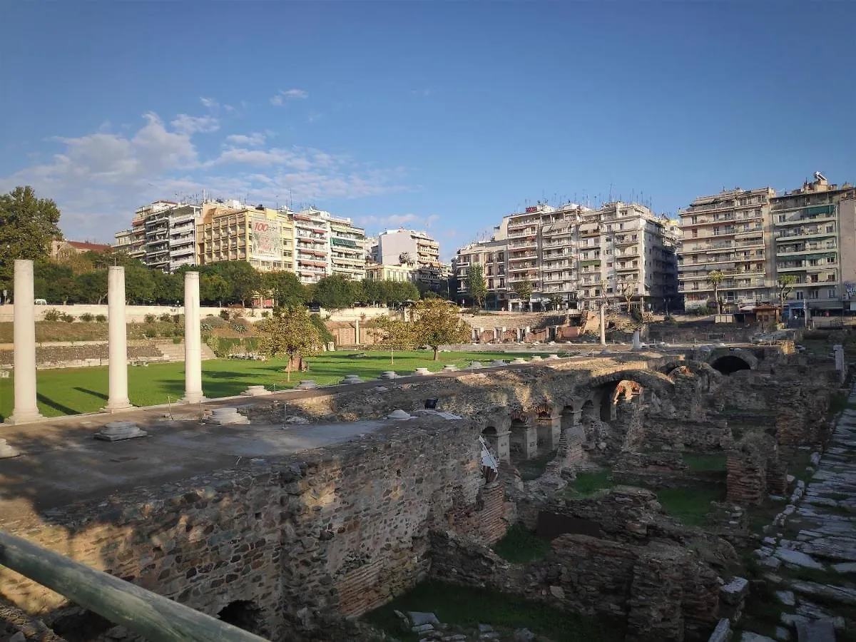 Aristotelis Cozy And Playful At Roman Forum 塞萨洛尼基 0*,